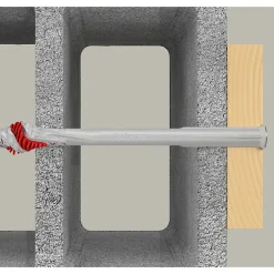 Cheville rallongée DuoXpand 10 x 160 mm FISCHER T acier, boîte de 50^O91 New