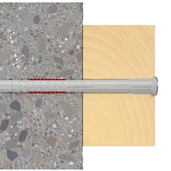 Cheville rallongée DuoXpand 10 x 160 mm FISCHER T acier, boîte de 50^O91 New