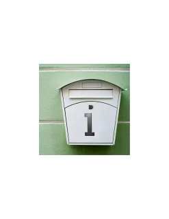 Chiffre 1, à visser, alliage, H.80mm, noir --Thirard New