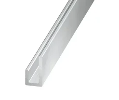 Cimaise aluminium brut 20 x 10 x 10 mm, 1 m-CQFD Sale