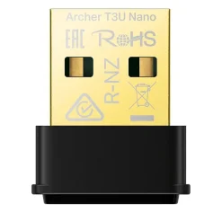 Clé Wifi TP Link Archer T3U Nano Noir-TP-Link Outlet