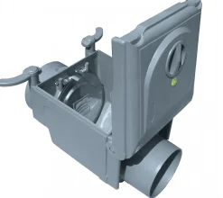 Clapet anti-retour ABS avec niveau bulle diamètre 100 à joint^Outile Best