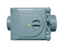 Clapet anti-retour PVC à coller avec niveau bulle diamètre 100-Outile Online