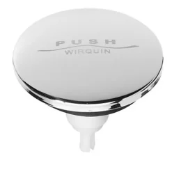 Clapet Quick-Clac pour lavabo et baignoire ø 65 mm-Wirquin Best