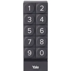 Clavier à code connecté noir compatible serrure connectée^Yale Best