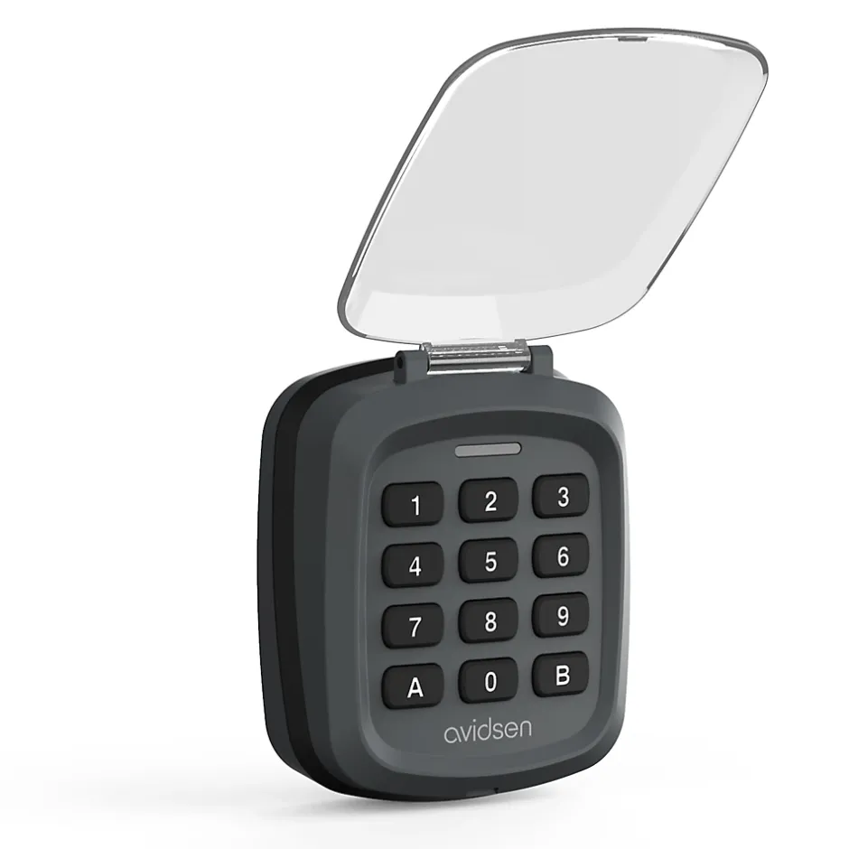 Clavier à code sans fil noir-Avidsen Clearance