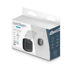 Clavier à code sans fil noir-Avidsen Clearance
