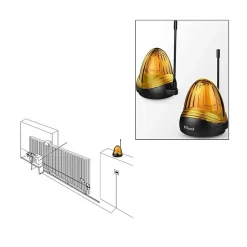 Clignotant d'automatisme de portail ou garage avec antenne-Hiland Hot