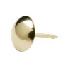 Clous tapissiers en acier plaqués en laiton 12 mm x 50^Diall Discount