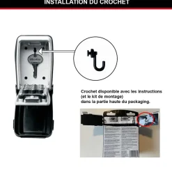 Coffre à clés mural Masterlock 5412EURD-Master Lock