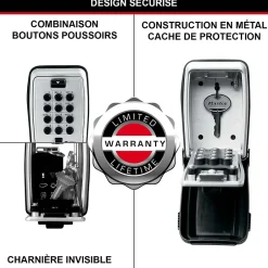 Coffre à clés mural Masterlock 5412EURD-Master Lock