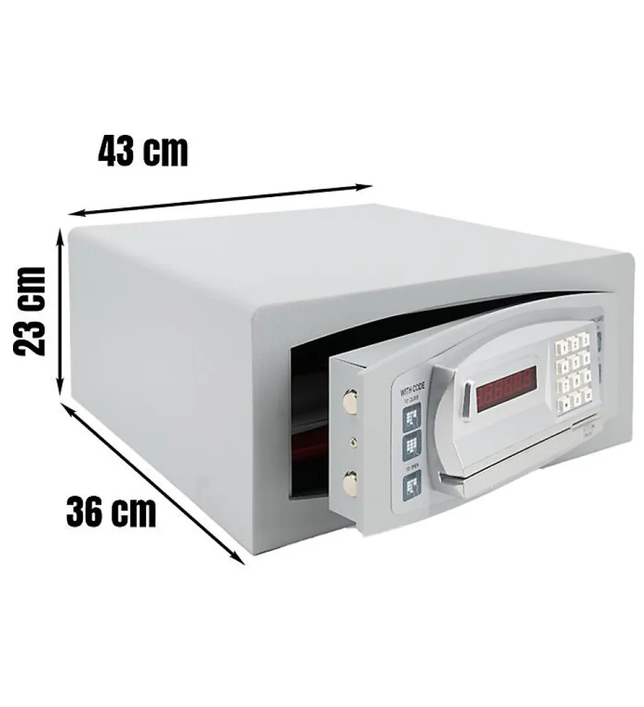Coffre Fort Electronique hotel 28L - à carte magnétique et serrure code-Autres Hot