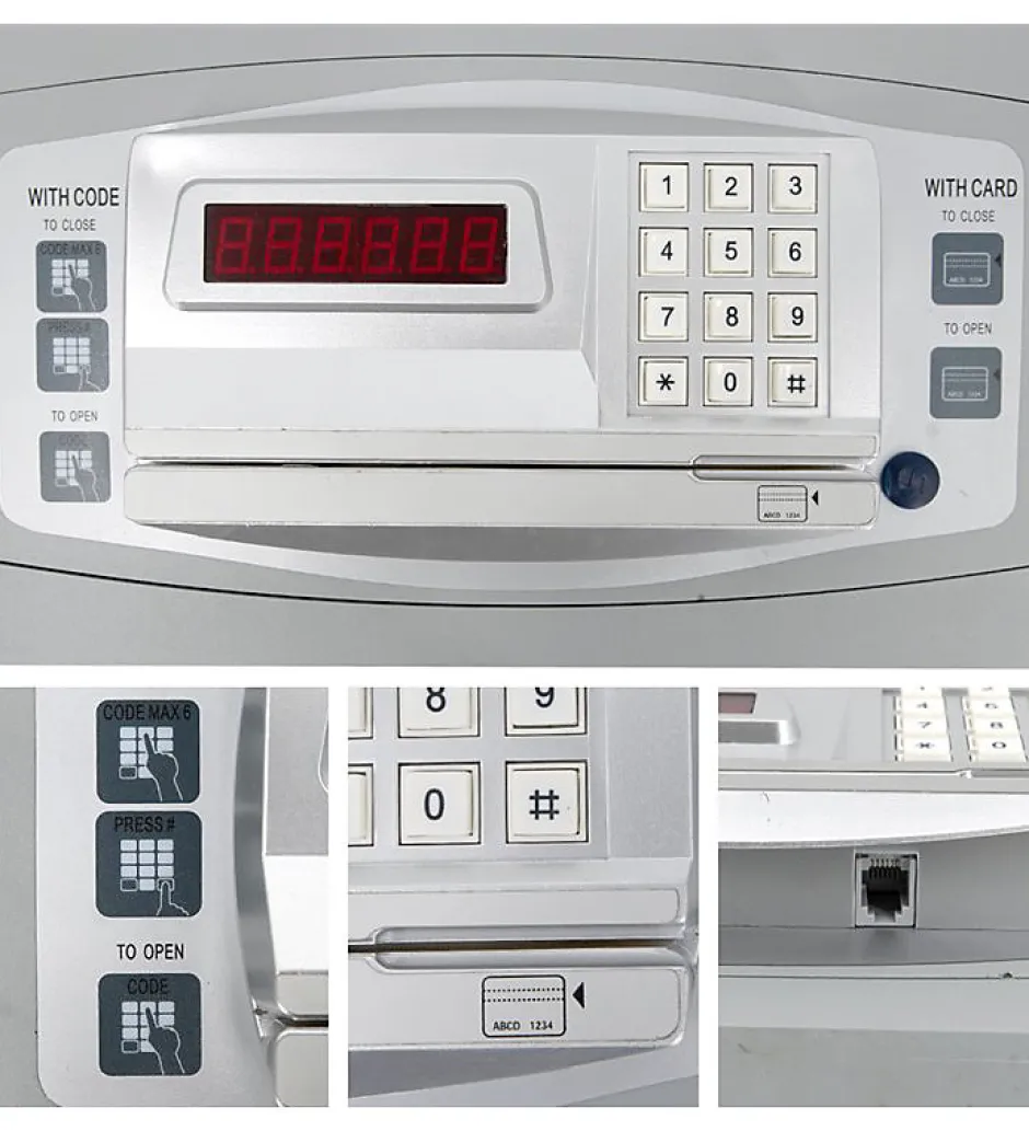 Coffre Fort Electronique hotel 28L - à carte magnétique et serrure code-Autres Hot