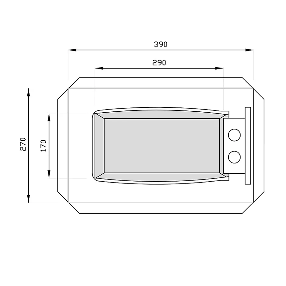 Coffre fort GK/4 - Moyen format 14L^Technomax