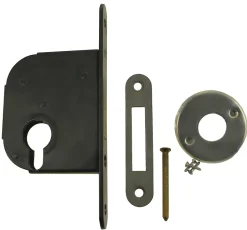 Coffre petit modèle pêne dormant axe 50mm profil européen noir bout carré - - 235000-01-0X^Jpm Sale