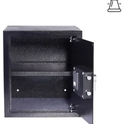 Coffre-fort electronique YEC/390/DB2 40L silver metal-Yale Best