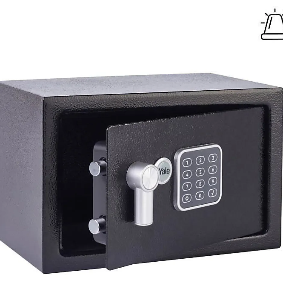 Coffre-fort Électronique a Alarme - - YEC/200/DB2 - Small 8.6L - Sirene 130 dB - 20x31x20cm^Yale Hot