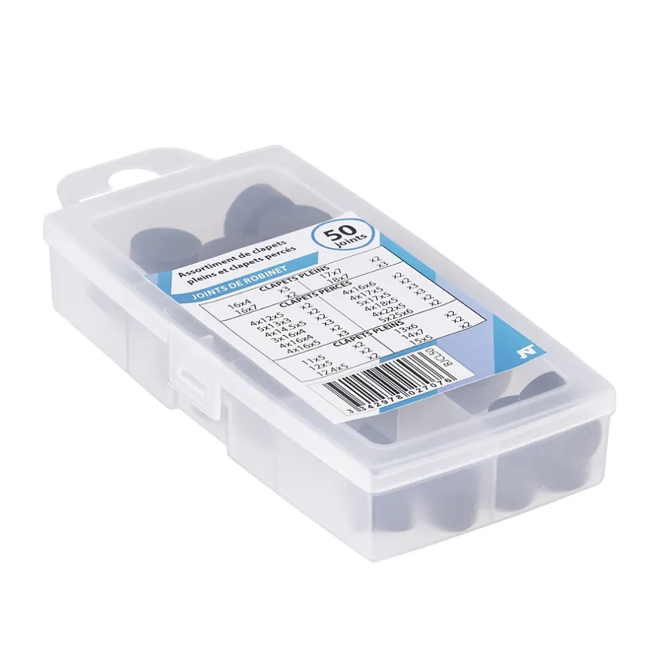 Coffret assortiments 50 joints clapet plein percé^Noyon & Thiebault Hot