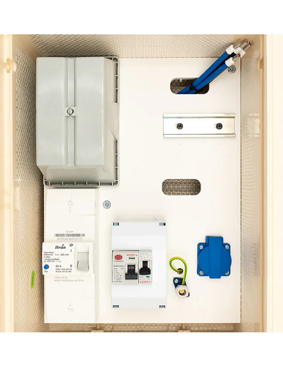 Coffret Complet 3 Mètres 12 Kw "souterrain"^Carré Rouge