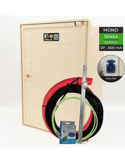 Coffret Complet 10 Mètres 3/6/9 Kw 