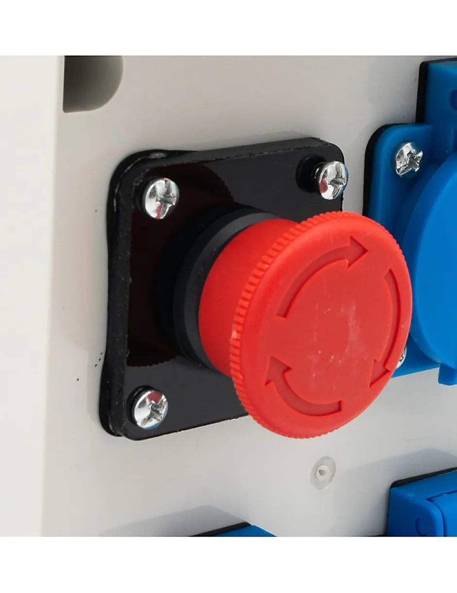 Coffret De Distribution Sur Prises 230v Avec Sortie Usb-Carré Rouge Discount