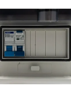 Coffret De Distribution Sur Prises 230v Avec Sortie Usb-Carré Rouge Discount