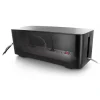 Coffret de rangement câbles et multiprises grande taille noir-Lifebox