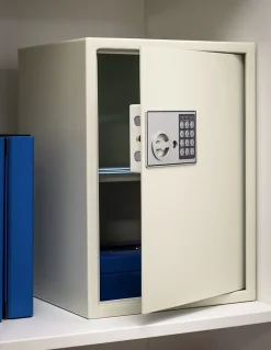 Coffret de sécurité à poser Vincennes, fermeture électronique à code, 2 pênes, 53L --Thirard Outlet