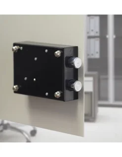 Coffret de sécurité à poser Vincennes, fermeture électronique à code, 2 pênes, 53L --Thirard Outlet