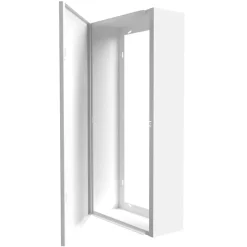 Coffret d'habillage 13 modules en acier blanc pour tableaux éléctriques - H 670 x L 340 x P 140 mm - Réf. RCH200-Atole New