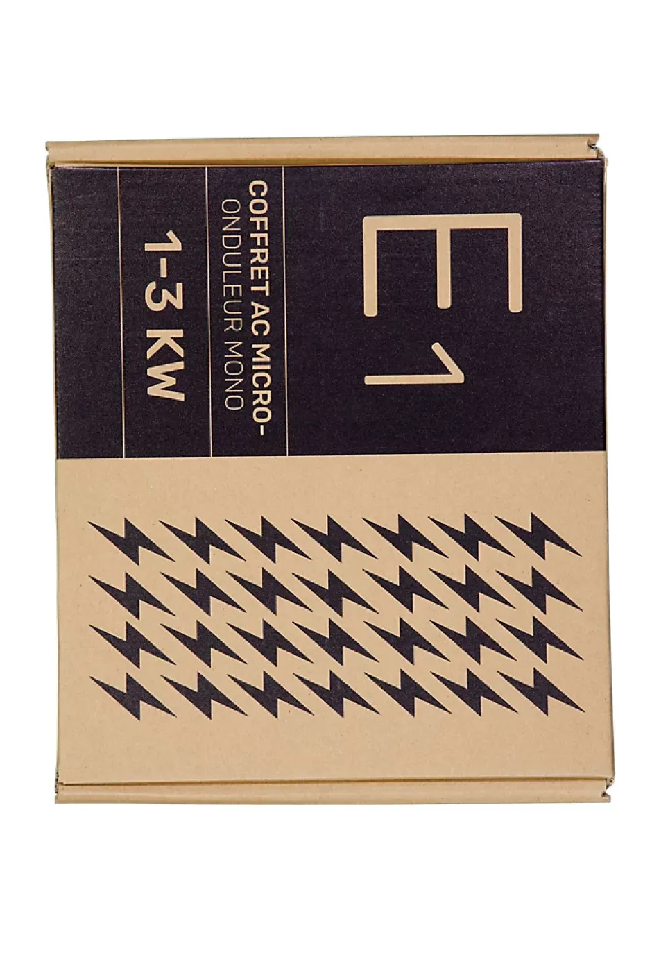 Coffret E1 Ac Cofac micro-onduleur mono 3000w IPX7 gris-Ultrawatt Best