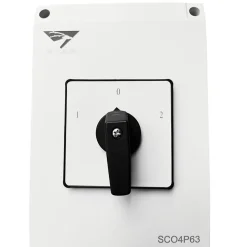 Coffret Inverseur De Source Manuel 63a Monophasé Ou Triphasé Pour Groupe électrogène - Avec Position 0-Imo Sale