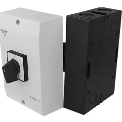 Coffret Inverseur De Source Manuel 40a Monophasé Ou Triphasé Pour Groupe électrogène - Avec Position 0-Imo Hot