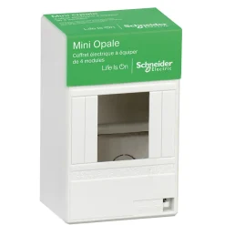 Coffret électrique à équiper mini opale 4 modules Schneider^Schneider Electric Outlet