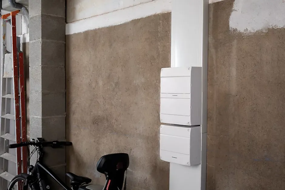 Coffret électrique 2 rangées 26 modules T1/T2 Thomson^ New