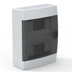 Coffret électrique en saillie 16 modules Tableau électrique nu blanc fumé, 215 x 290,5 x 110 mm, HOROZ-Horoz Electric Hot