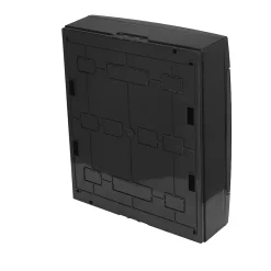 Coffret électrique en saillie 24 modules Tableau électrique nu noir fumé, 286 x 340,5 x 112,5 mm, HOROZ^Horoz Electric Online