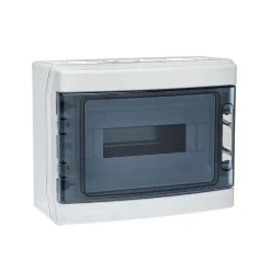 Coffret électrique étanche Pour L'extérieur Ip65 - 12 Modules - Hxlxp 246x310x148mm Ecology^Ide New