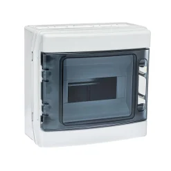 Coffret électrique étanche Pour L'extérieur Ip65 - 8 Modules - Hxlxp 231x238x118mm Ecology-Ide Discount