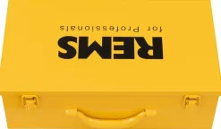 Coffret métallique de rangement pour 6 mâchoires à sertir 570295 R - boîtier acier avec compartiment coupe-tube^Rems Online