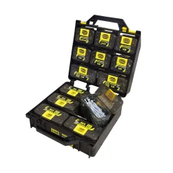 Coffret Professionnel STARBLOCK 1350 Vis Bois Agglo Torx Acier Zingué pour Applications Multiples-Norail Discount