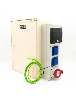 Coffret Triphasé 6/18 Kws Avec Prises-Carré Rouge Clearance