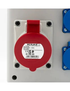 Coffrets D'étages 7 Pc 400v 32a Lc2-Carré Rouge Clearance