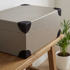 Coin de valise 3 faces bronze L. 30 mm, 4 pièces^Diall Sale