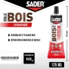 Colle à bois à prise rapide transparente après séchage tube de 125 ml-Sader Sale