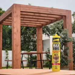 Colle à bois sans PU , cartouche 380g-UHU Discount