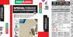 Colle à carrelage beige spéciale terrasse 25 kg-Parexlanko New