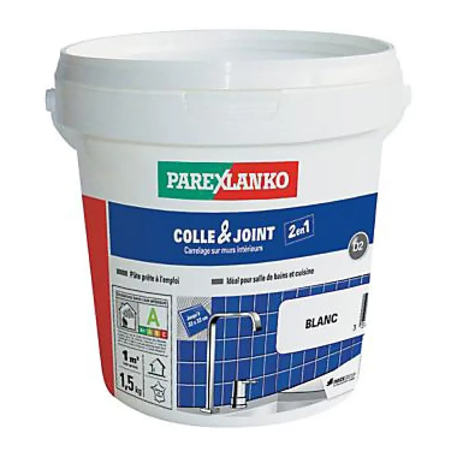 Colle & joint pâte blanc 1,5 kg-Parexlanko Online