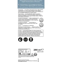 Colle acrylique multi-usage 290 ml blanc, 3 pièces-Volden New