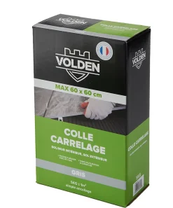 Colle carrelage sol int/ext et mur intérieur gris C2E 5kg-Volden Hot